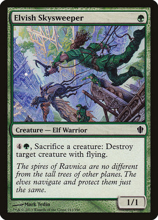 Elvish Skysweeper [Commander 2013] | Cards and Coasters CA