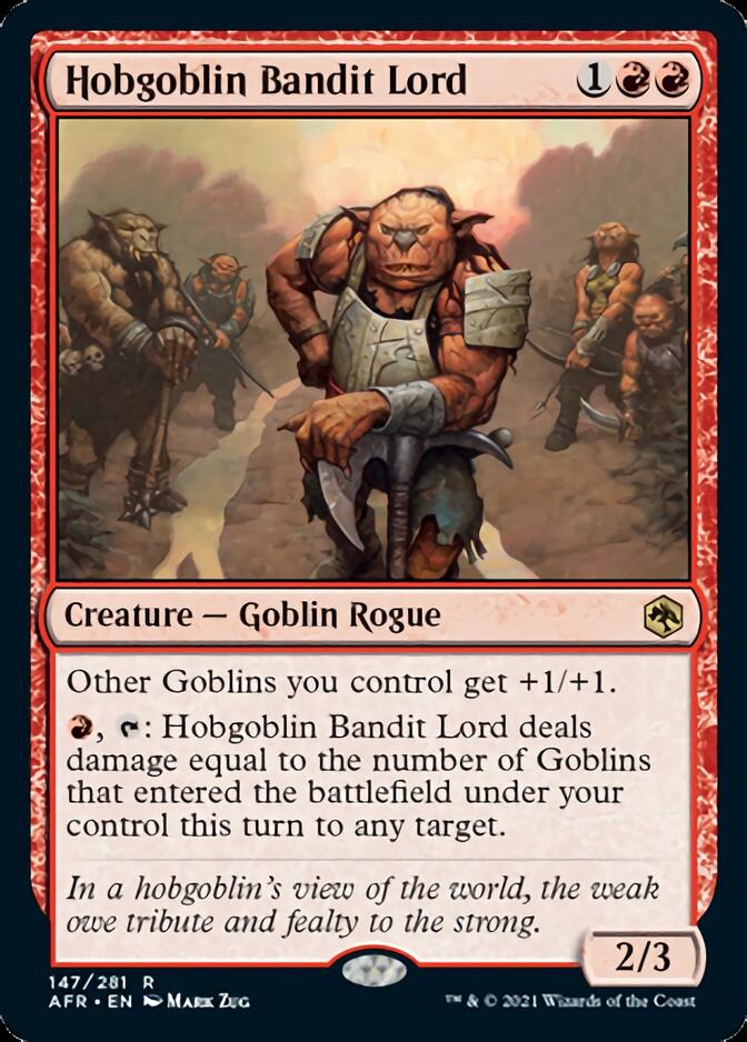 Hobgoblin Bandit Lord [Dungeons & Dragons: Adventures in the Forgotten Realms] | Cards and Coasters CA