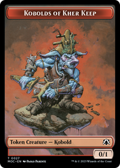 Bird // Kobolds of Kher Keep Double-Sided Token [March of the Machine Commander Tokens] | Cards and Coasters CA