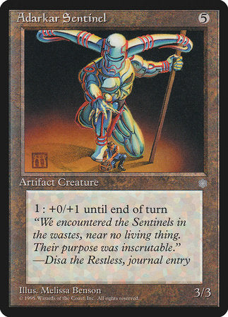 Adarkar Sentinel [Ice Age] | Cards and Coasters CA