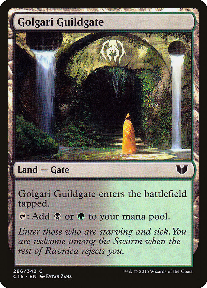 Golgari Guildgate [Commander 2015] | Cards and Coasters CA