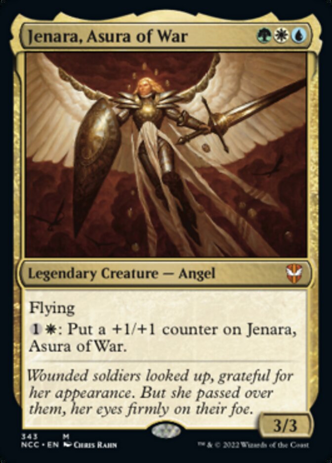 Jenara, Asura of War [Streets of New Capenna Commander] | Cards and Coasters CA