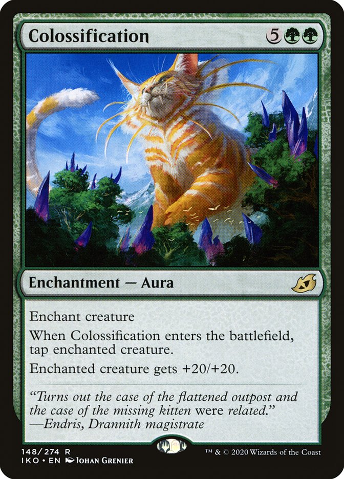 Colossification (148/274) [Ikoria: Lair of Behemoths] | Cards and Coasters CA