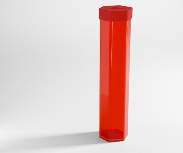 Red Playmat Tube - Red | Cards and Coasters CA