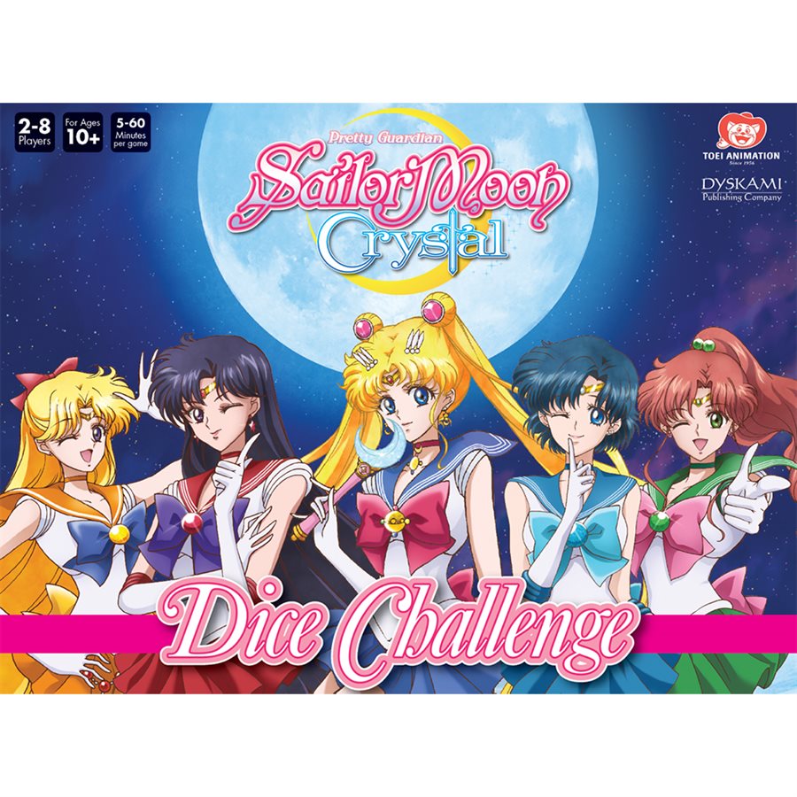 Sailor Moon: Dice Challenge | Cards and Coasters CA