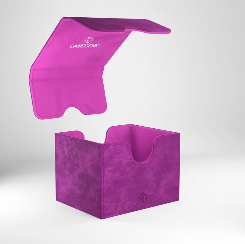 Gamegen Deck box Sidekick Convertible Purple (100ct) | Cards and Coasters CA