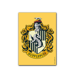 Dragon Shields - Harry Potter - Hufflepuff brushed finish | Cards and Coasters CA