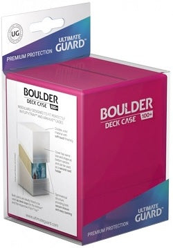 Ultimate Guard Boulder 100+ Rhodonite (pink) | Cards and Coasters CA