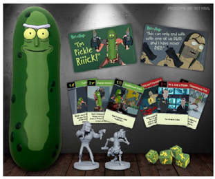 The Pickle Rick Game | Cards and Coasters CA