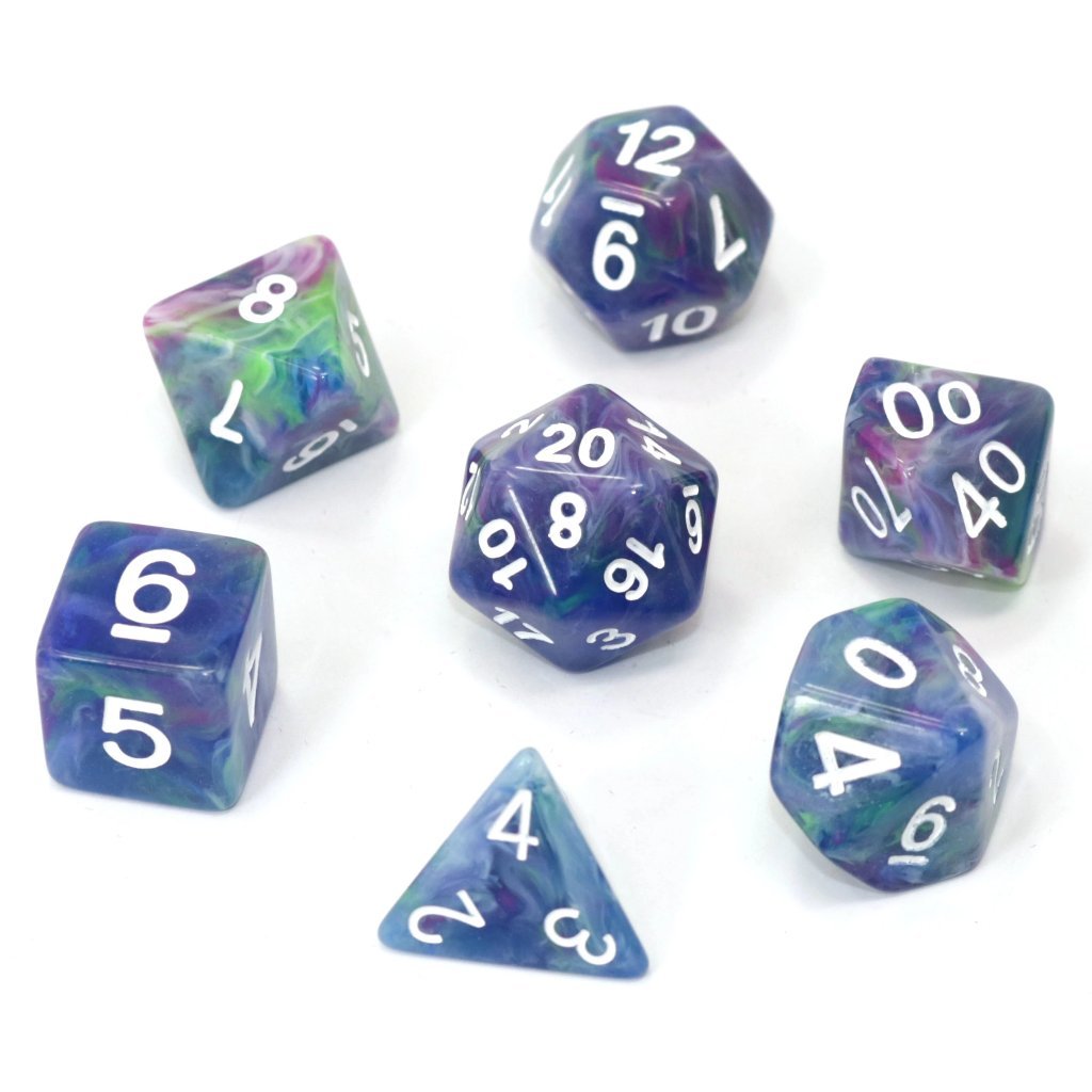 Die Hard Dice - RPG Dice Set of 7 Muse | Cards and Coasters CA