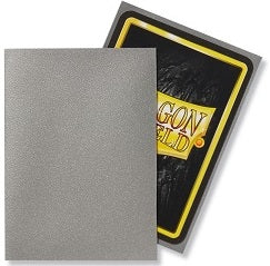 Dragon Shield Matte 100 Count Silver | Cards and Coasters CA