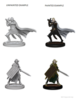 D&D Deep Cuts Miniatures Elf Male Paladin | Cards and Coasters CA