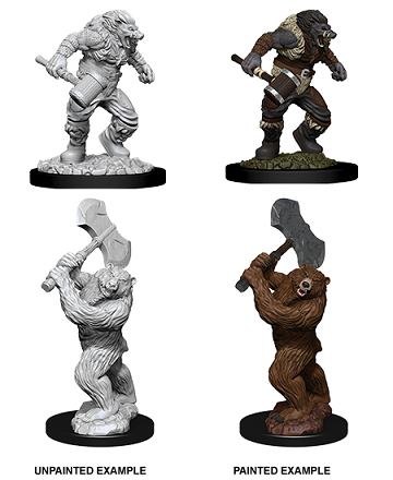 D&D Nolzur's Marvelous Miniatures Wereboar & Werebear | Cards and Coasters CA