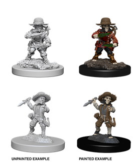 D&D Minis Deep Cuts Wizkids Male Halfling Rouge | Cards and Coasters CA