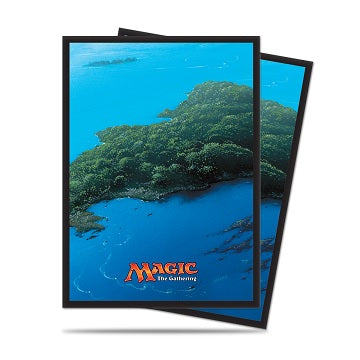 UltraPro Magic Sleeves Island 80 CT | Cards and Coasters CA