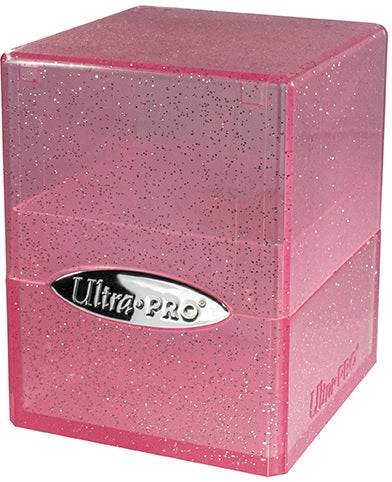 Satin Cube: Glitter Pink | Cards and Coasters CA