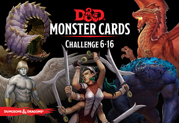 D&D Monster Cards - Challenge 6-16 | Cards and Coasters CA