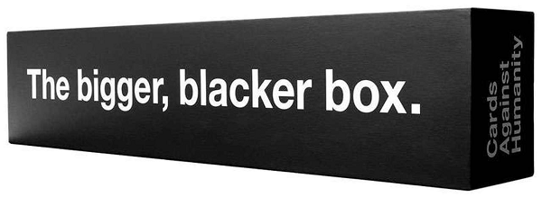 Hards Against Humanity - Bigger blacker box | Cards and Coasters CA