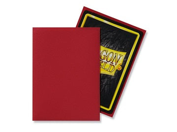 Dragon Shield - Matte 100 Count - Red | Cards and Coasters CA