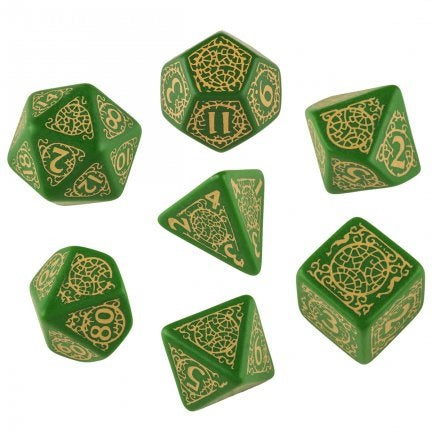 Pathfinder Dice - Jade Regent | Cards and Coasters CA