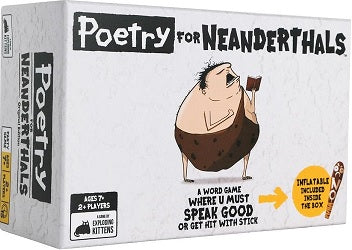 Poetry for Neanderthals | Cards and Coasters CA