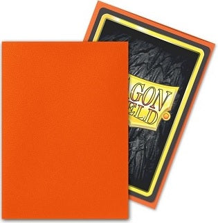 Dragon Shield - Matte 100 Count Tangerine | Cards and Coasters CA