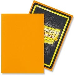 Dragon Shield - Matte 100 Count Orange | Cards and Coasters CA
