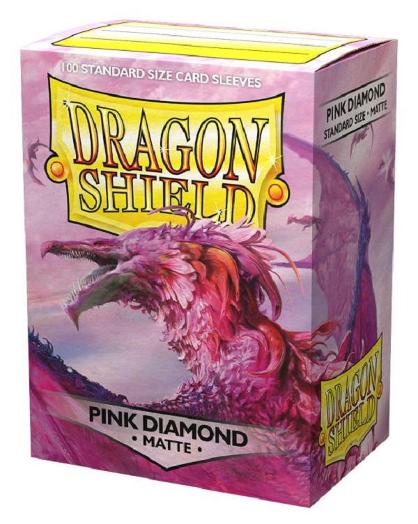 Dragon Shield Matte - Pink Diamond | Cards and Coasters CA