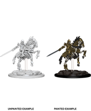 D&D Deep Cuts Miniatures Skeleton Knight on  Horse | Cards and Coasters CA