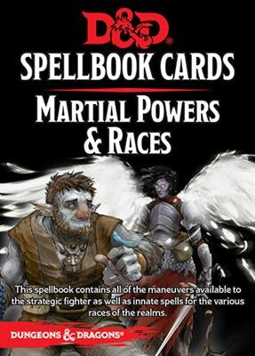 D&D Spellbook Cards Martial Powers & Races | Cards and Coasters CA