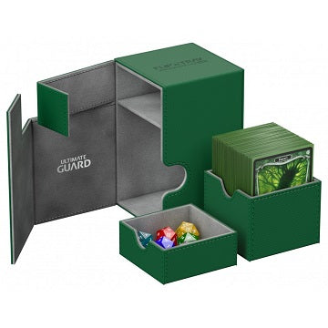 Flip'n'Tray 100+ Xenoskin Green | Cards and Coasters CA