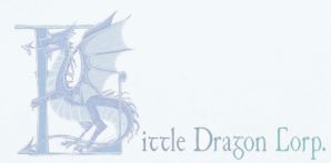 Little Dragon Corp - Glow in the Dark Deep space - Set of 7 | Cards and Coasters CA