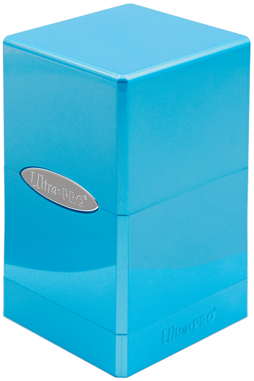 UltraPro Satin Tower 100+ Metallic Light Blue | Cards and Coasters CA