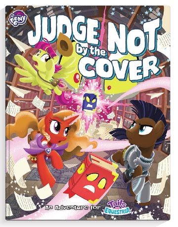 Tails of Equestria - Judge Not by the Cover Book | Cards and Coasters CA