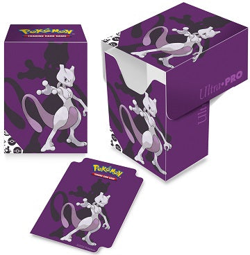 UltraPro Deckbox - 80 count plastic Mewtwo | Cards and Coasters CA
