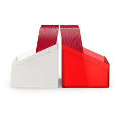 Ultimate Guard Deck Box: Boulder 100+ Synergy Red/White | Cards and Coasters CA