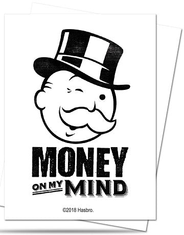 UltraPro Sleeves 100 count -Monopoly Money on my Mind | Cards and Coasters CA