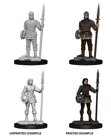 D&D Deep Cuts Miniatures Guards | Cards and Coasters CA