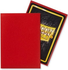 Dragon Shield Matte Crimson  100 count | Cards and Coasters CA