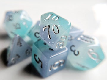Little Dragon Corp Elemental Dice Air - Set of 7 dice | Cards and Coasters CA