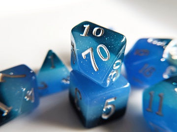 Little Dragon Corp - Elemental Dice - Deep Ocean | Cards and Coasters CA