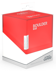 Ultimate Guard Deck Box: Boulder 100+ Synergy Red/White | Cards and Coasters CA