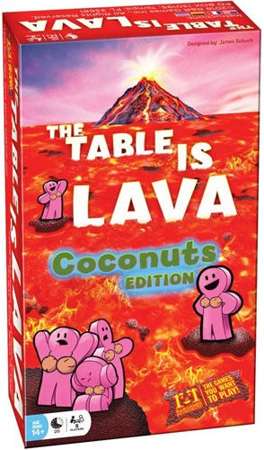 The Table is Lava Coconut Edition Expansion | Cards and Coasters CA