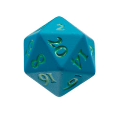 Ultra Pro Heavy Metal Dice: Vivid Teal | Cards and Coasters CA