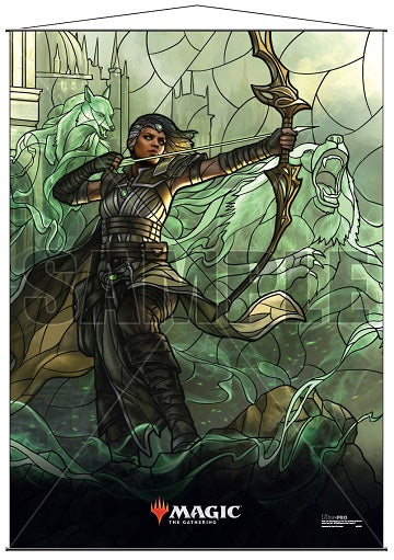 Wall Scroll - Stained Glass Vivien War of the Spark | Cards and Coasters CA