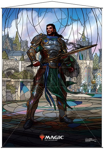 Wall Scroll - Stained Glass Gideon  War of the Spark | Cards and Coasters CA