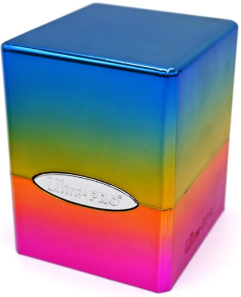 Satin Cube: Rainbow Finish | Cards and Coasters CA