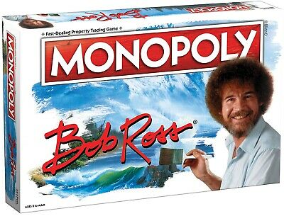 Monopoly - Bob Ross | Cards and Coasters CA