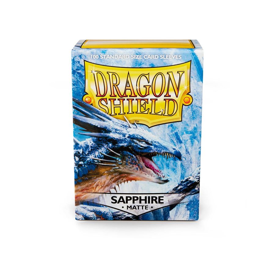 Dragon Shield Matte Sapphire | Cards and Coasters CA