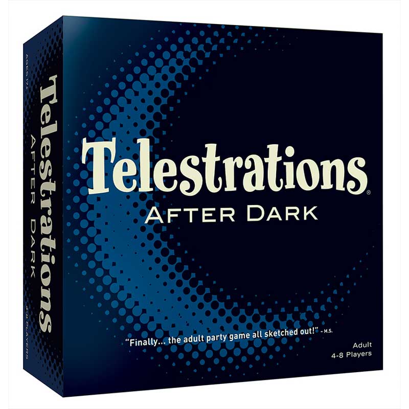 Telestration - After Dark | Cards and Coasters CA